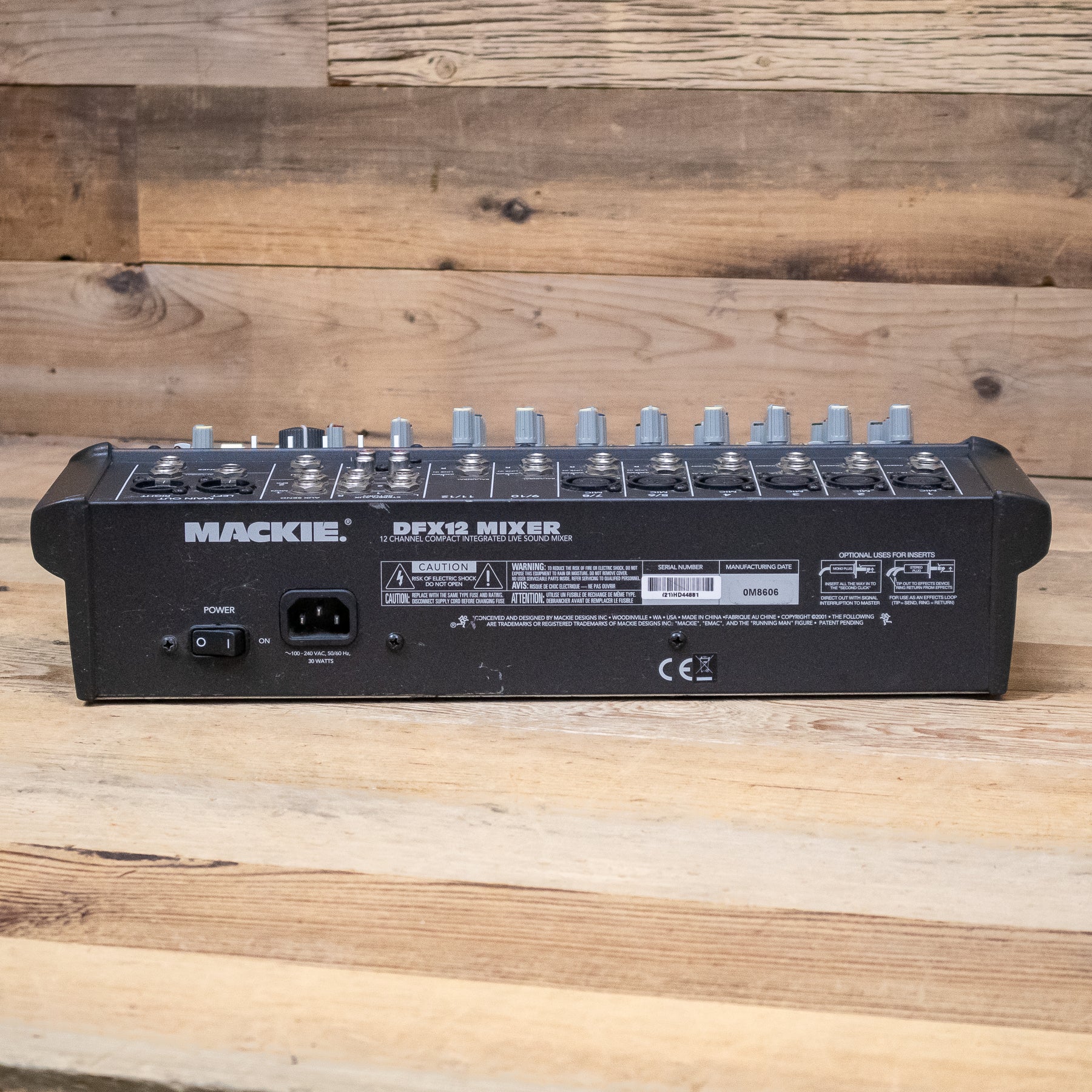 Mackie DFX12 (DFX-12) 12x2 Analog Mixer with Effects – Pixel Pro Audio