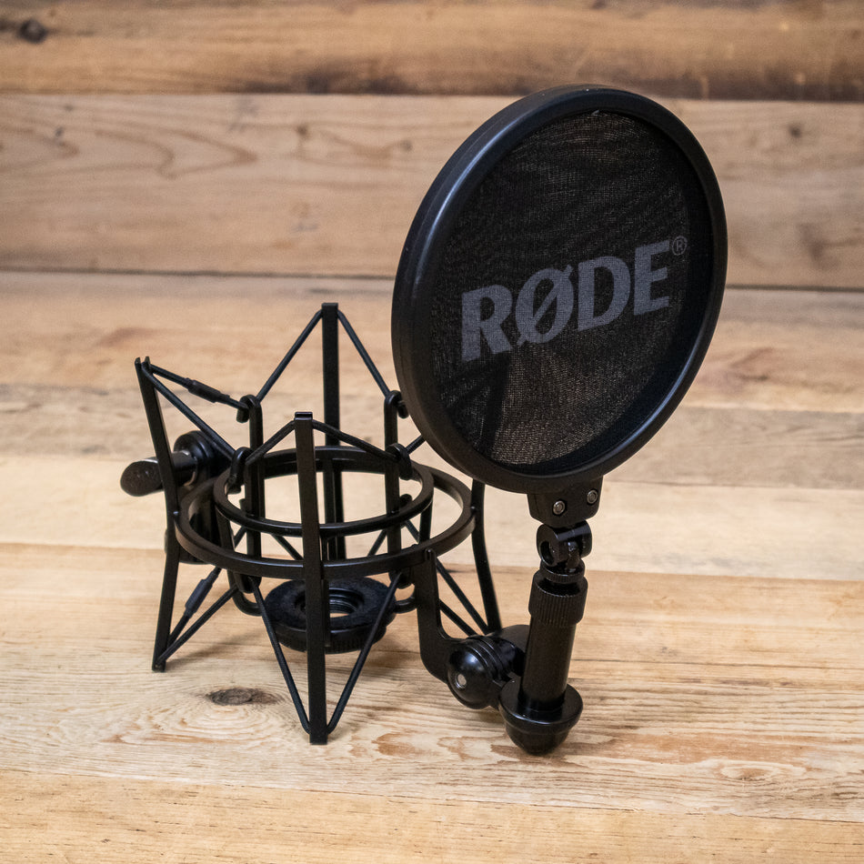 Rode SM6 Shock Mount with Pop Filter for NT1-A, NT2-A, NT1000, NT2000, NTK, K2, Procaster, Podcaster