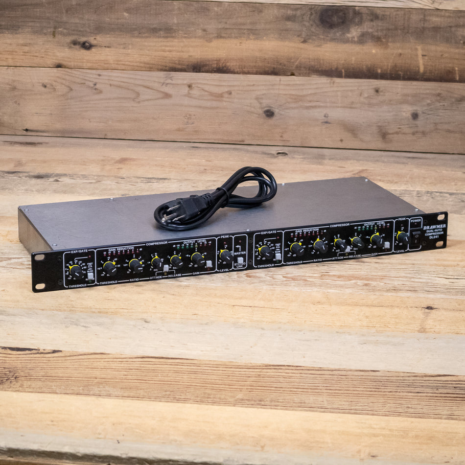 Drawmer DL241 (DL-241) Stereo Auto Compressor Limiter