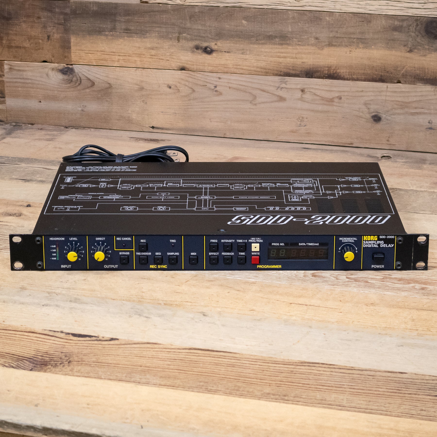 Korg SDD-2000 Digital Delay Effects Processor – Pixel Pro Audio