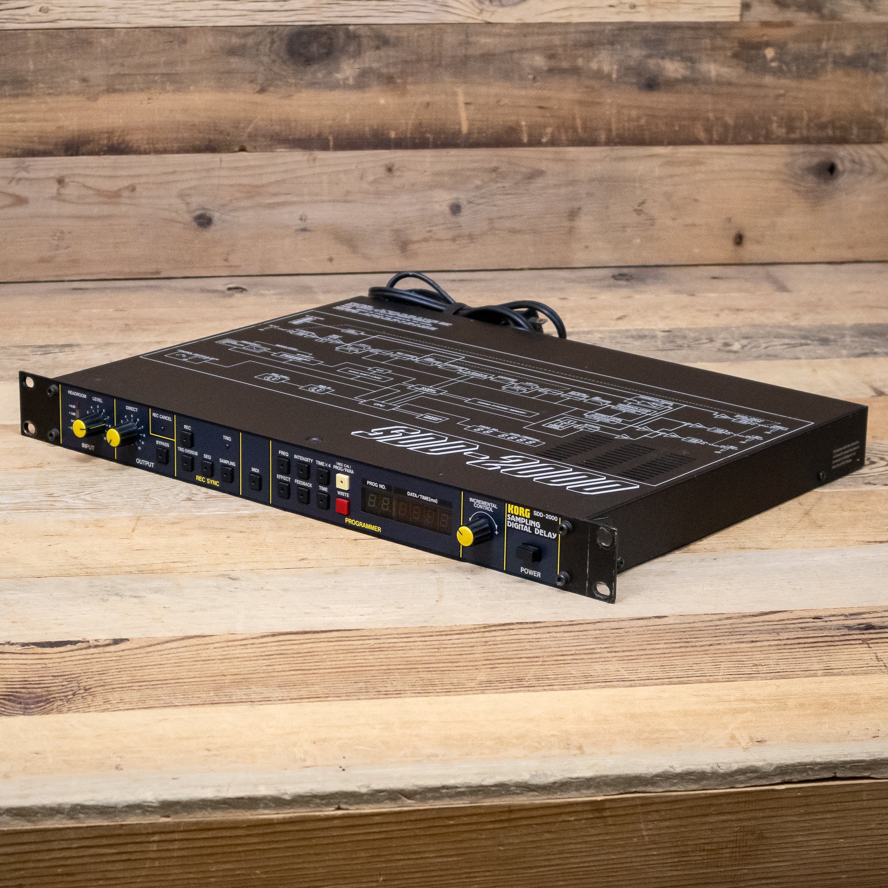 Korg SDD-2000 Digital Delay Effects Processor – Pixel Pro Audio