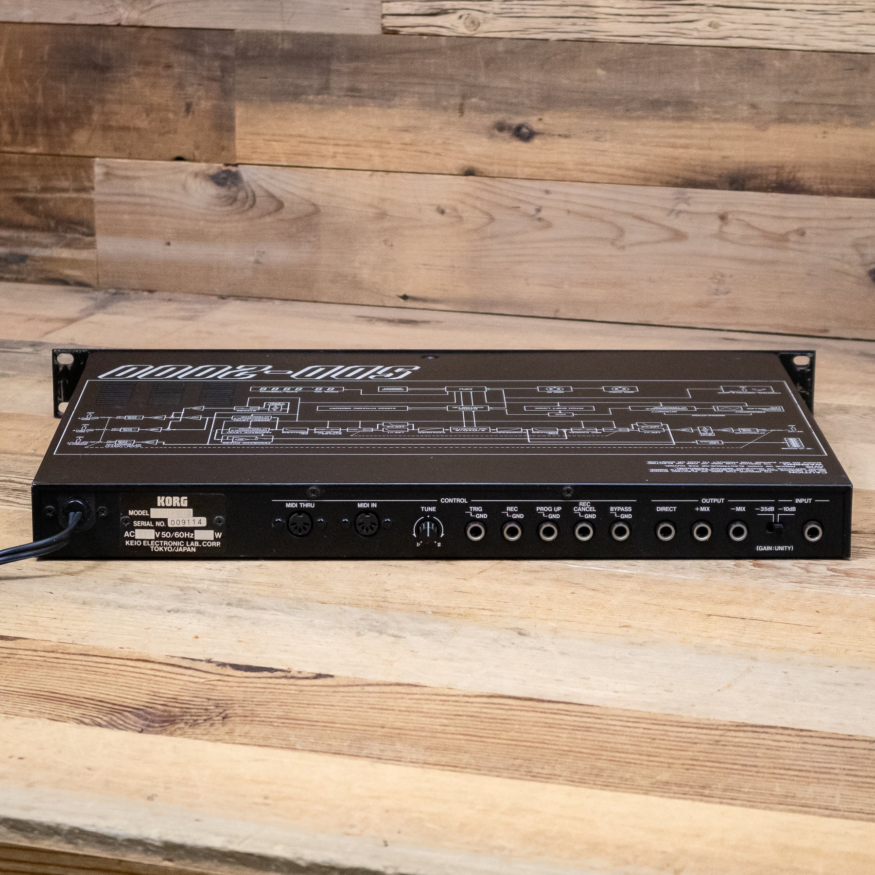 Korg SDD-2000 Digital Delay Effects Processor – Pixel Pro Audio
