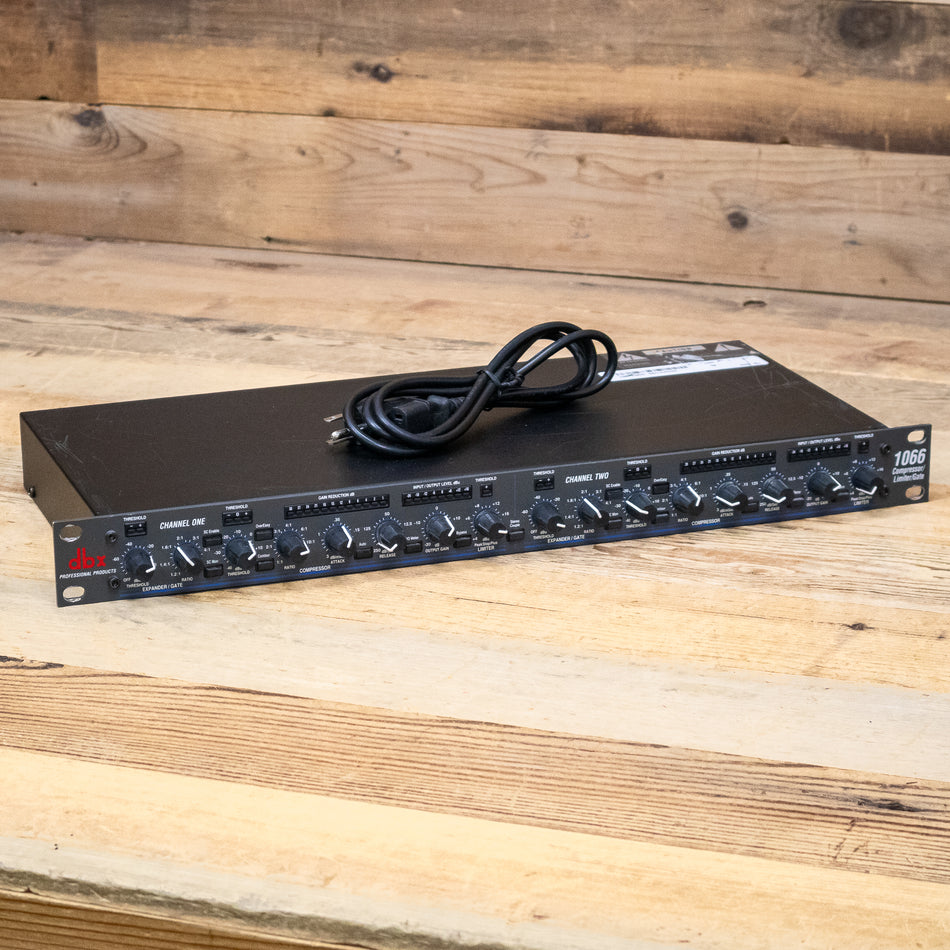 DBX 1066 2-Channel Compressor/Limiter/Gate - Made in USA