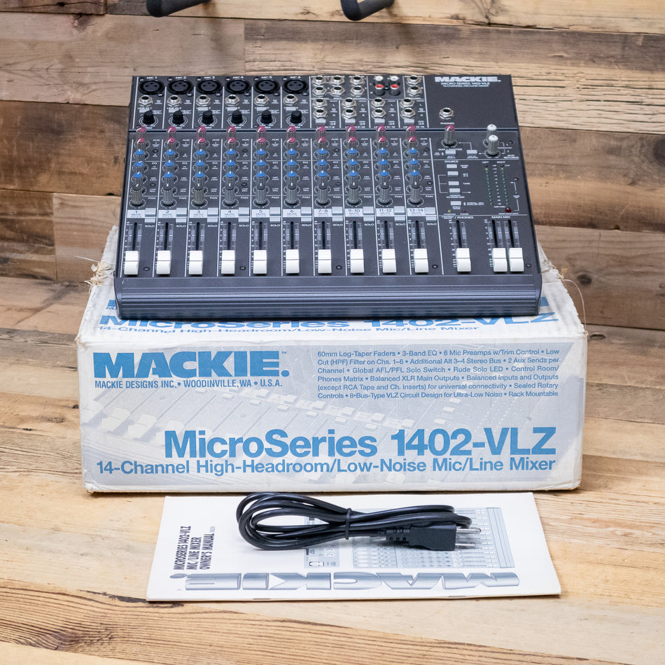 Mackie 1402 VLZ Analog Mixing Console
