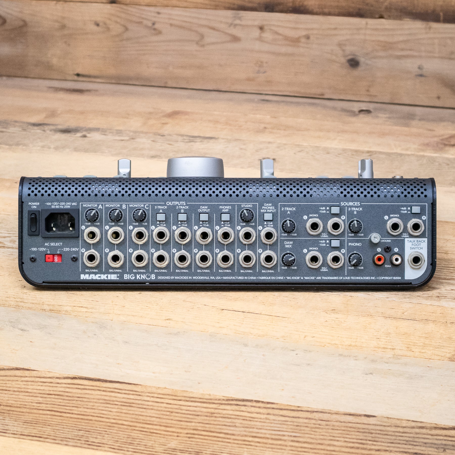 Mackie Big Knob Studio Command System – Pixel Pro Audio