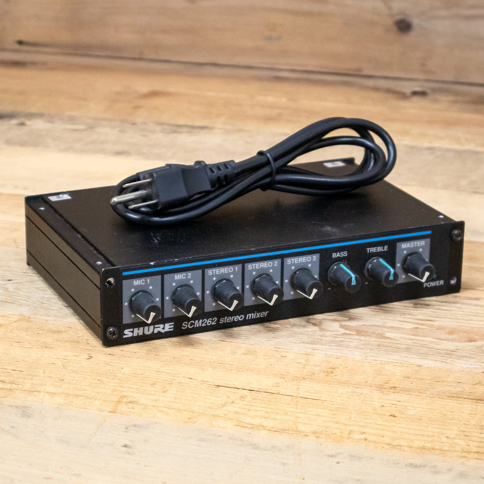 Shure SCM262 (SCM-262) 2-Channel Microphone Mixer