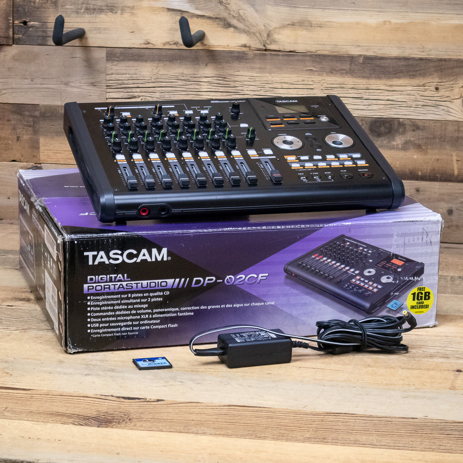Tascam DP-02CF Portastudio Digital Multi-track Recorder