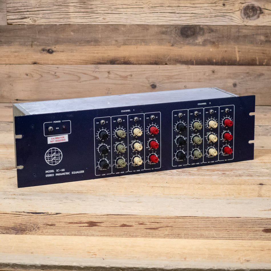 Ashly SC-66 (SC66) Vintage Stereo Parametric Equalizer
