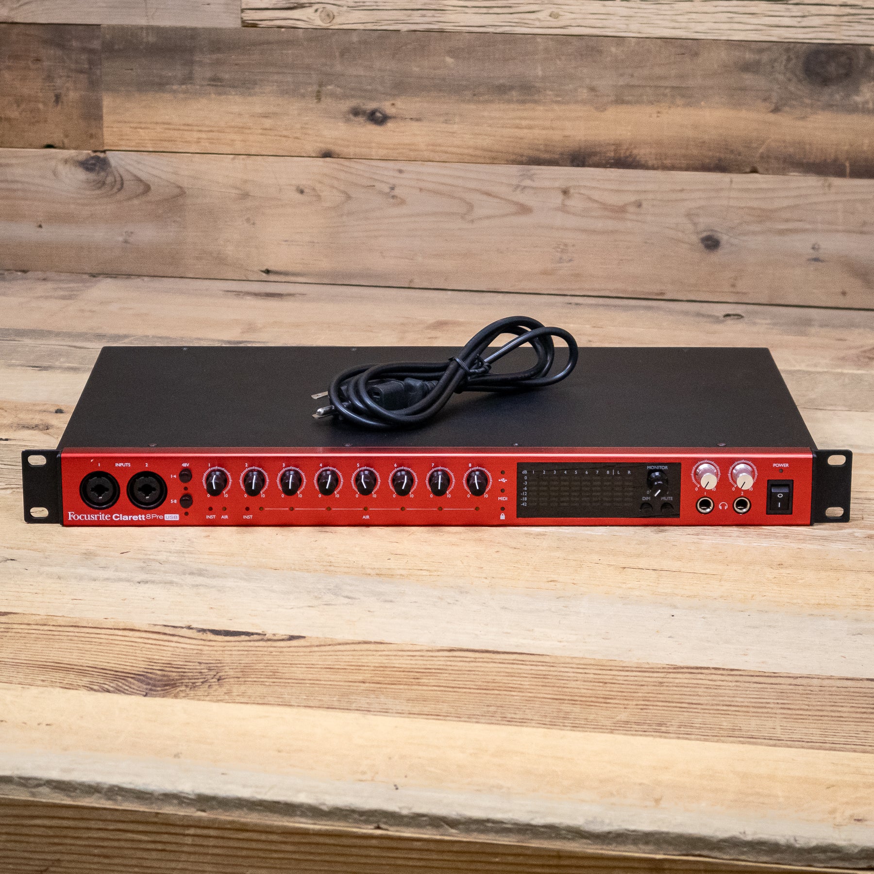 Focusrite Clarett 8Pre USB Audio Interface – Pixel Pro Audio