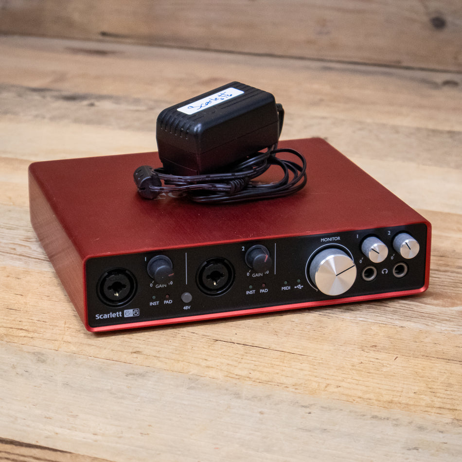 Focusrite Scarlett 6i6 (2nd Gen) USB Audio Interface