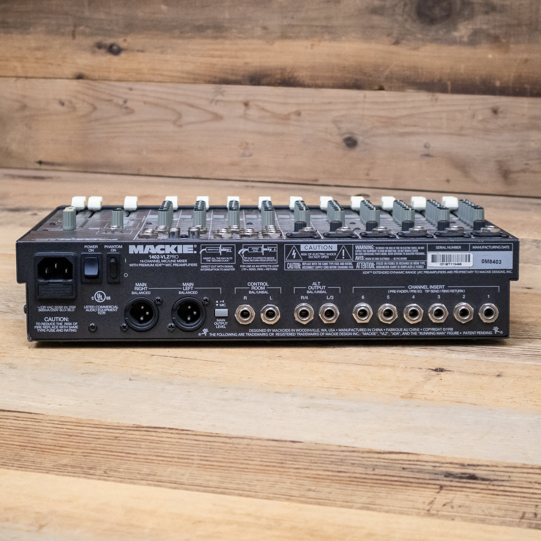 Mackie 1402 VLZ Pro Mixer – Pixel Pro Audio
