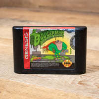 Boogerman: A Pick and Flick Adventure Game Cartridge for Sega Genesis