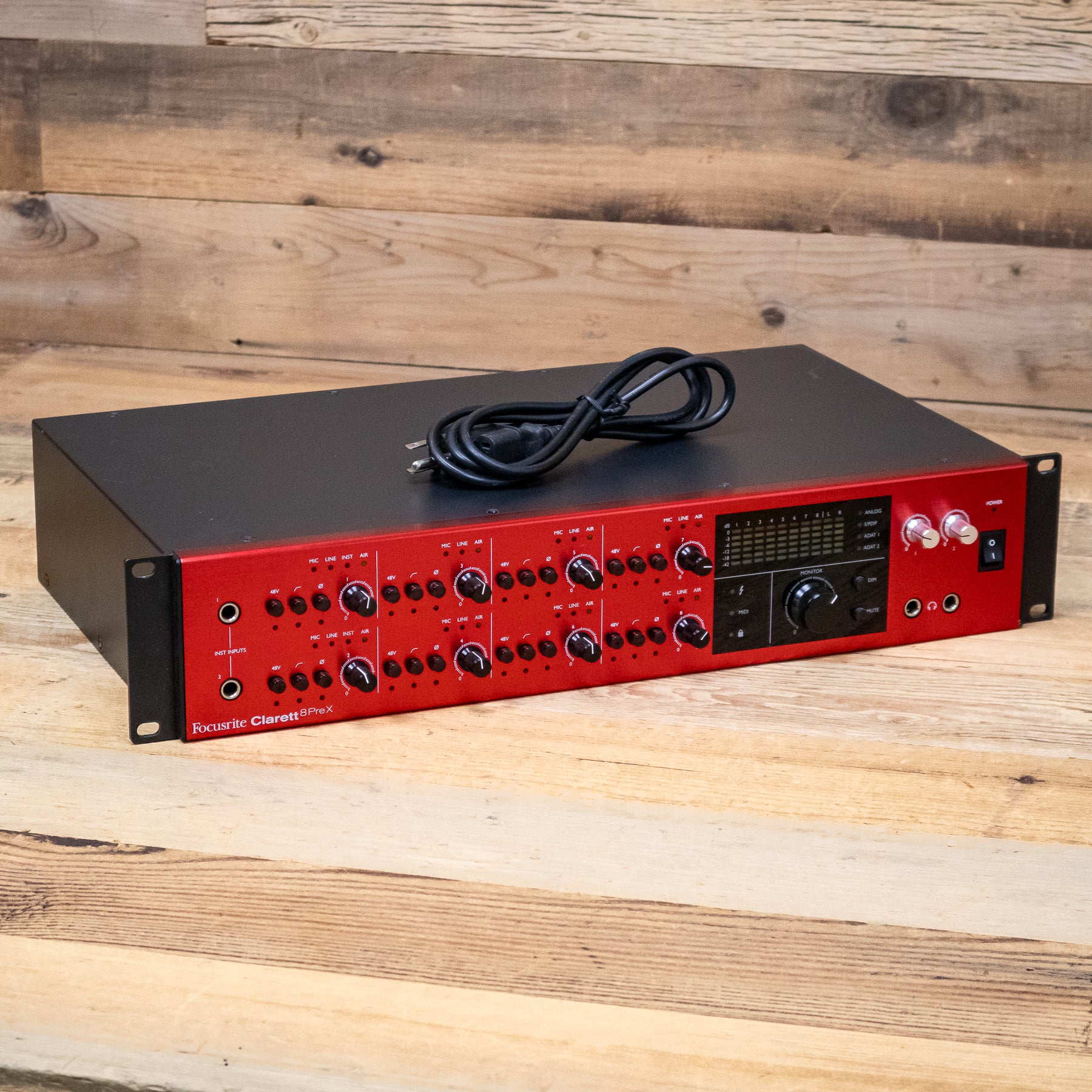 Focusrite Clarett 8 Pre X (8PreX) Thunderbolt Audio Interface