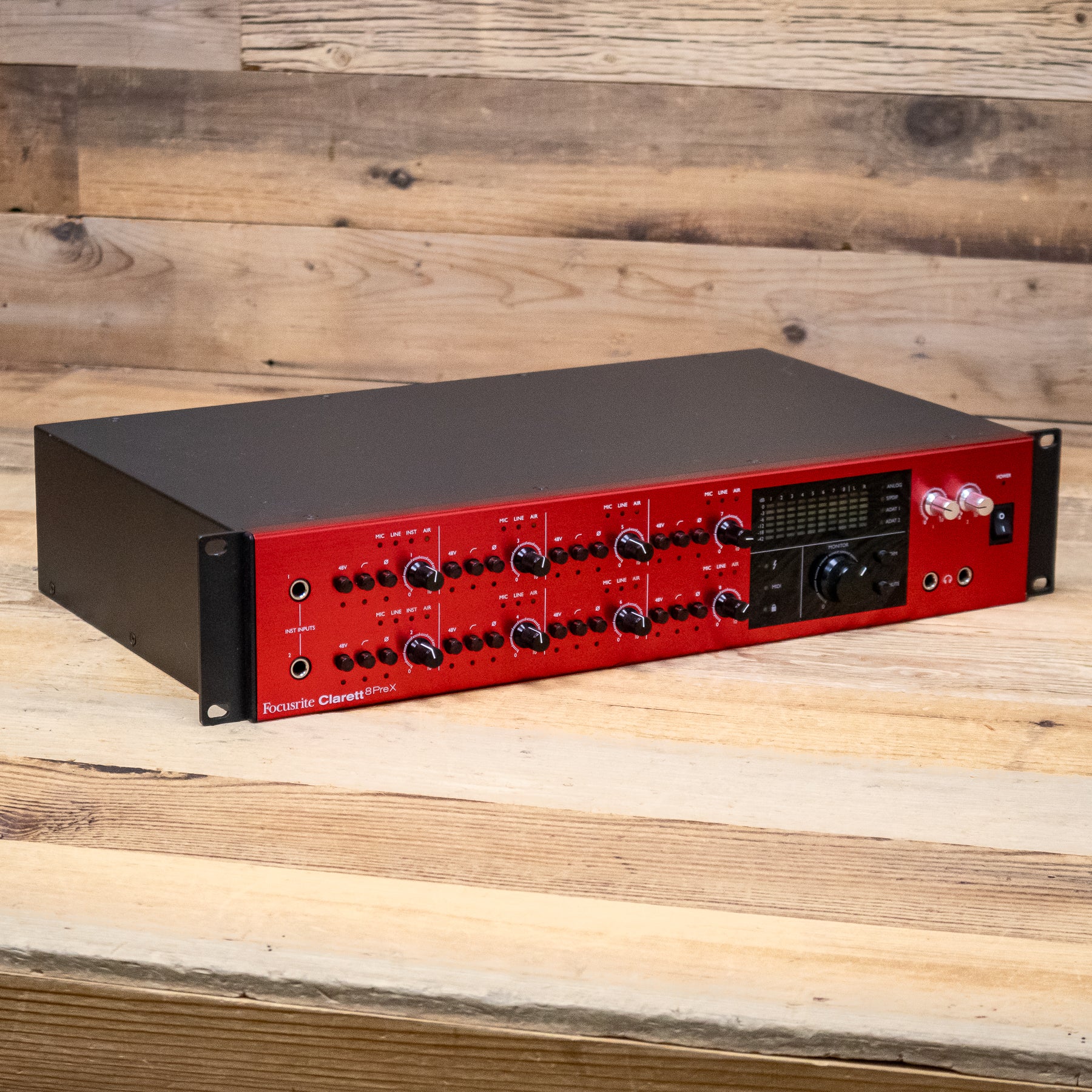 Focusrite Clarett 8 Pre X (8PreX) Thunderbolt Audio Interface