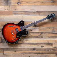 Gretsch G5622 Electromatic Center Block Double-Cut with V-Stoptail, Claret Burst