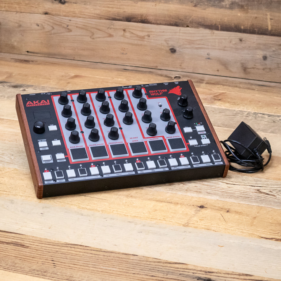 Akai Rhythm Wolf Analog Drum Machine and Bass Synthesizer