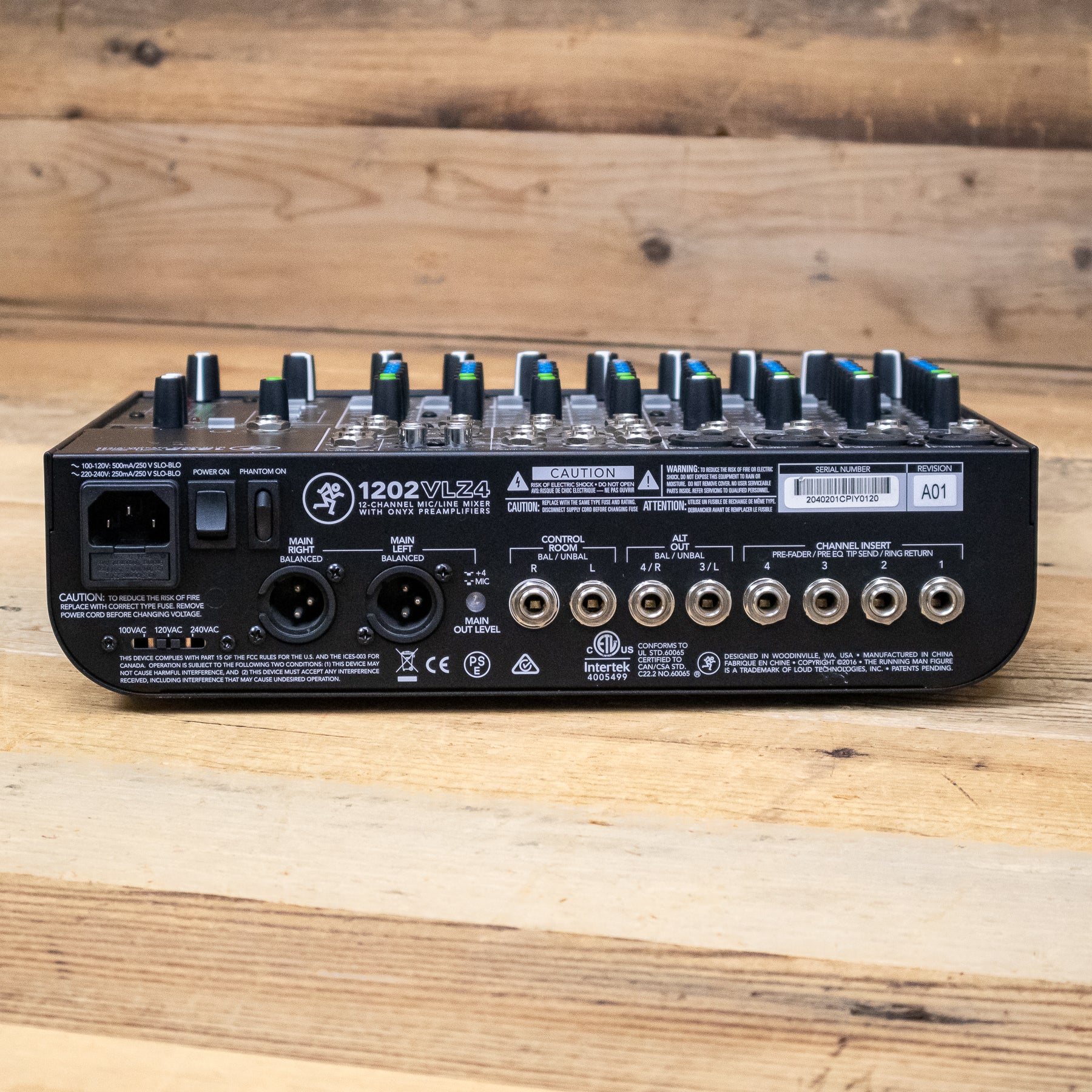 Mackie 1202 VLZ4 12-Channel Mixer – Pixel Pro Audio