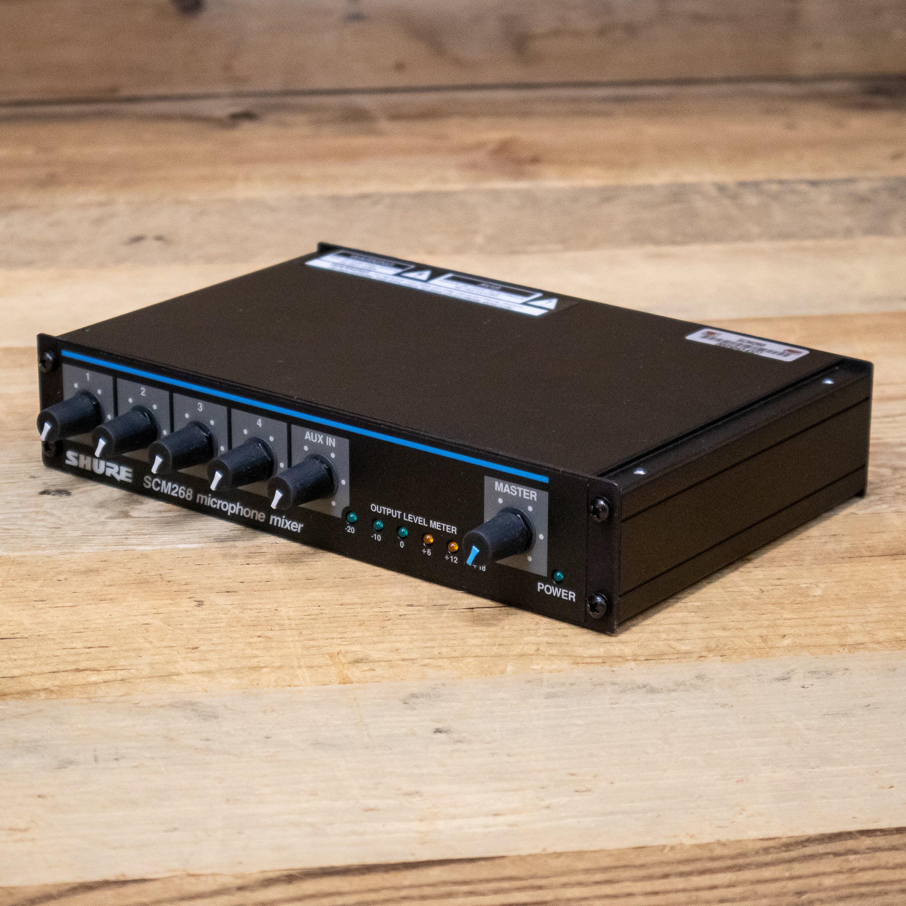 Shure SCM268 (SCM-268) 4-Channel Microphone Mixer – Pixel Pro Audio