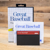 Great Baseball Mega Cartridge Game for Sega Master System CIB