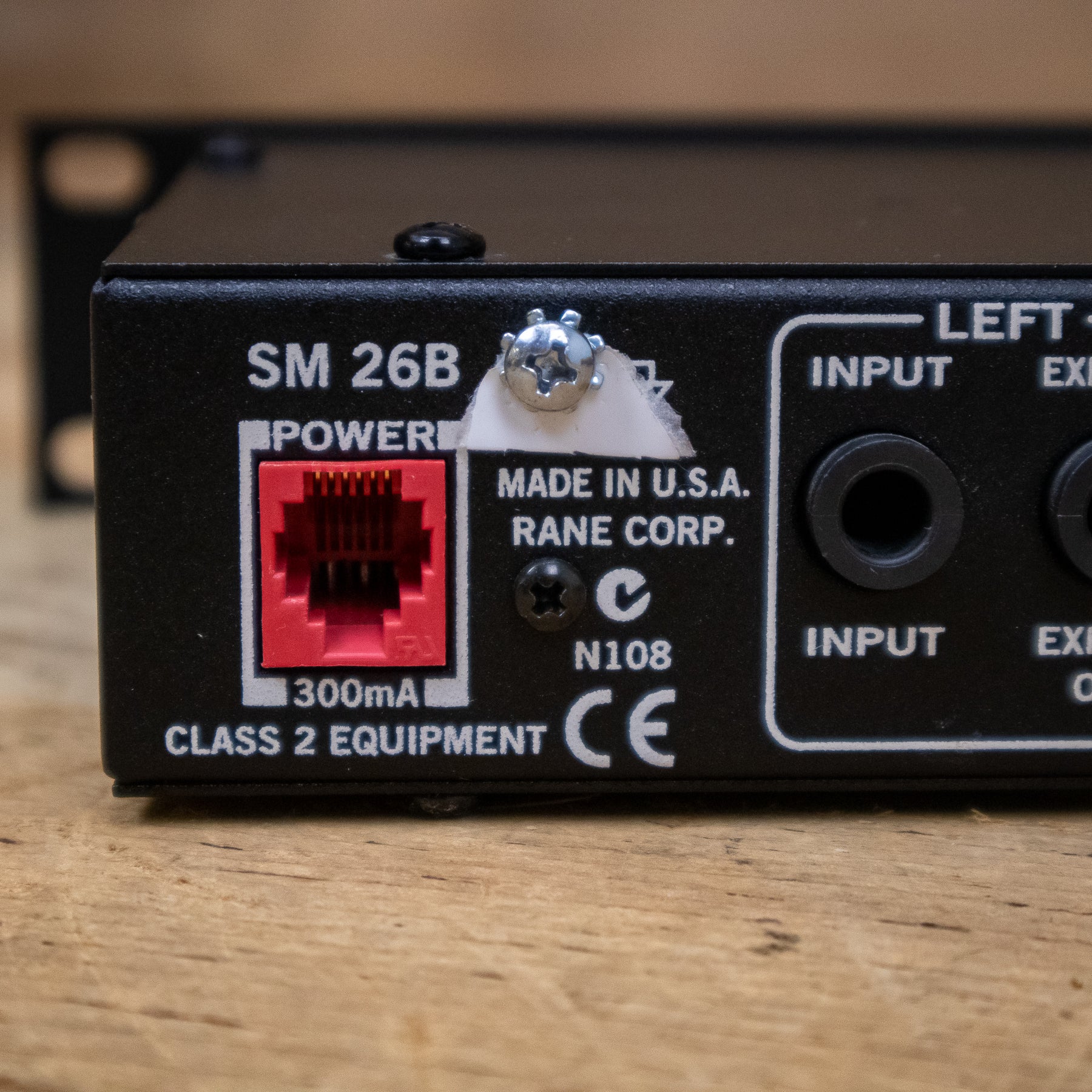 Rane SM 26B (SM26B) Rackmount Line Level Mixer with RS1 Power