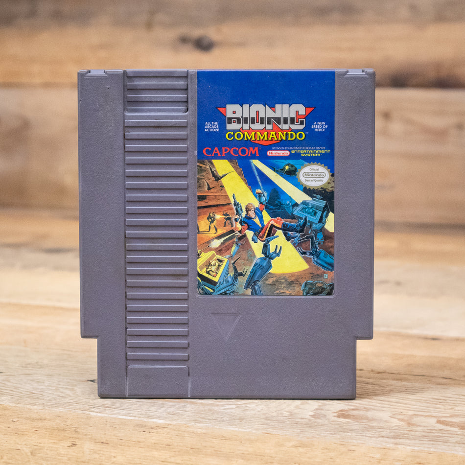 Bionic Commando Game Cartridge for Nintendo Entertainment System NES