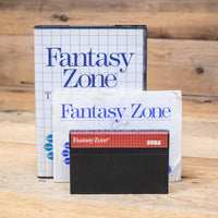 Fantasy Zone Mega Cartridge Game for Sega Master System CIB - PAL Version