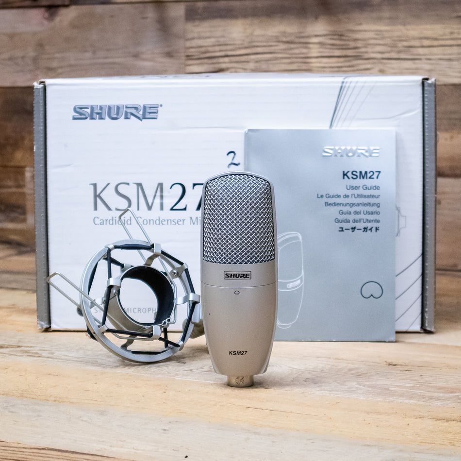Shure KSM27 (KSM-27) Condenser Microphone