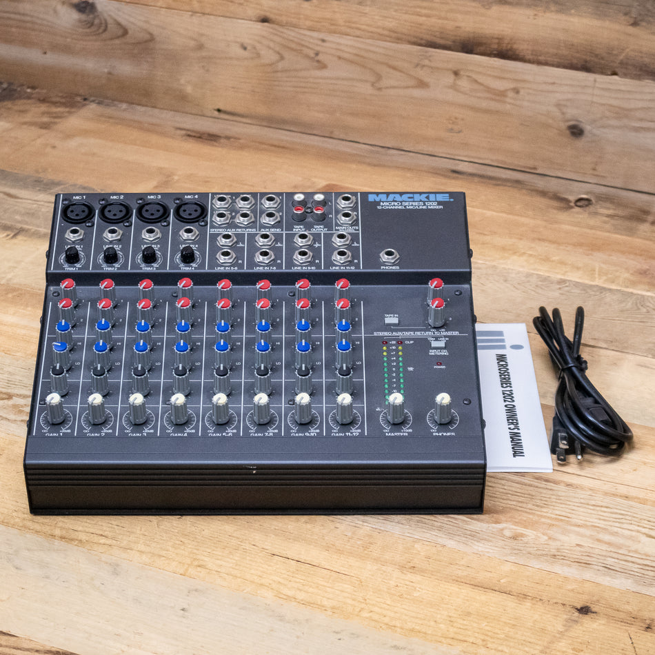 Mackie 1202 Micro Series Compact 12-Channel Mixer