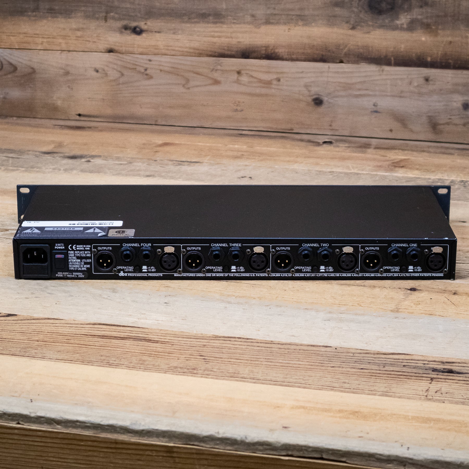 DBX 1046 4-Channel Compressor/Limiter - Made in USA – Pixel Pro Audio