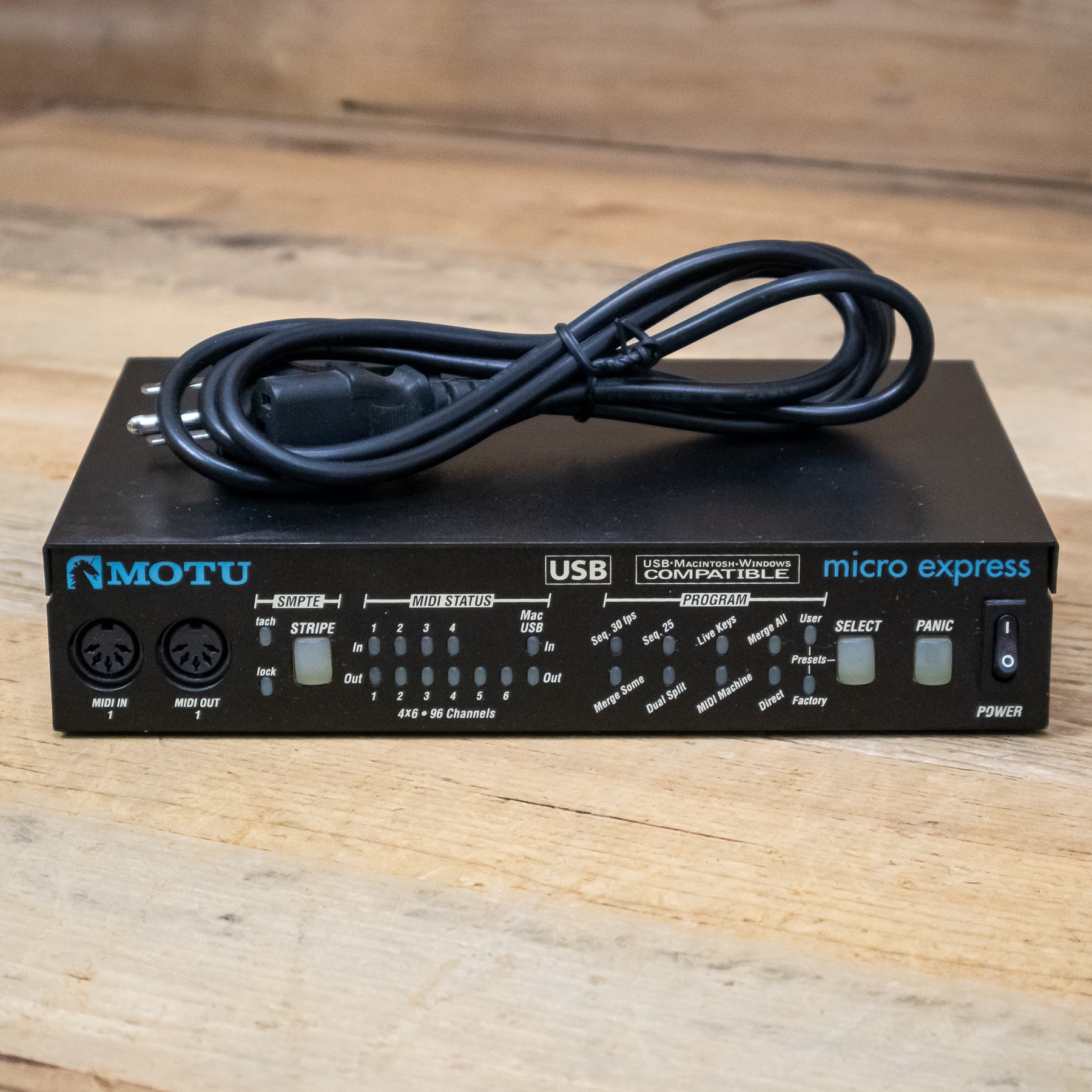 MOTU Micro Express 4x6 USB Bus-Powered MIDI Interface – Pixel Pro