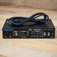 MOTU Micro Express 4x6 USB Bus-Powered MIDI Interface