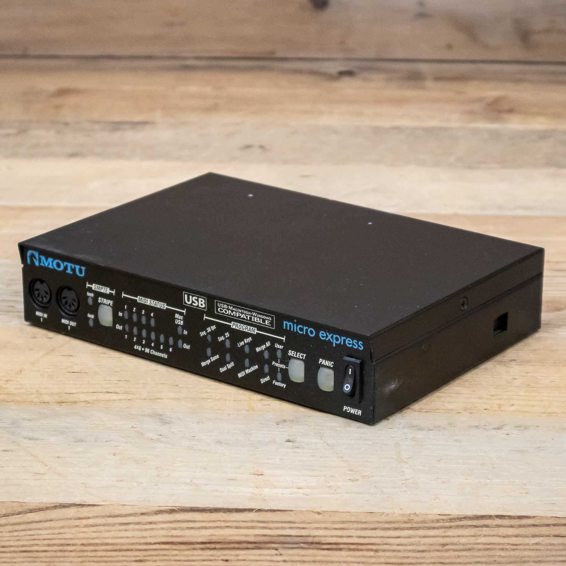 MOTU Micro Express 4x6 USB Bus-Powered MIDI Interface – Pixel Pro