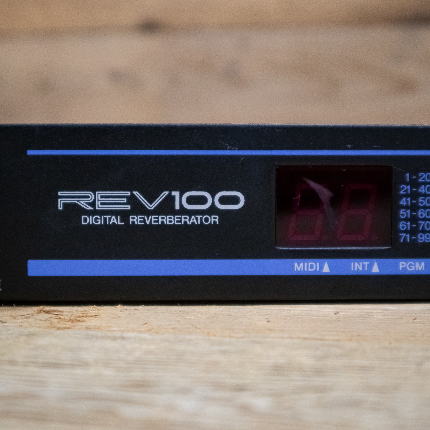 Yamaha REV100 (REV-100) Digital Reverberator Effects Processor