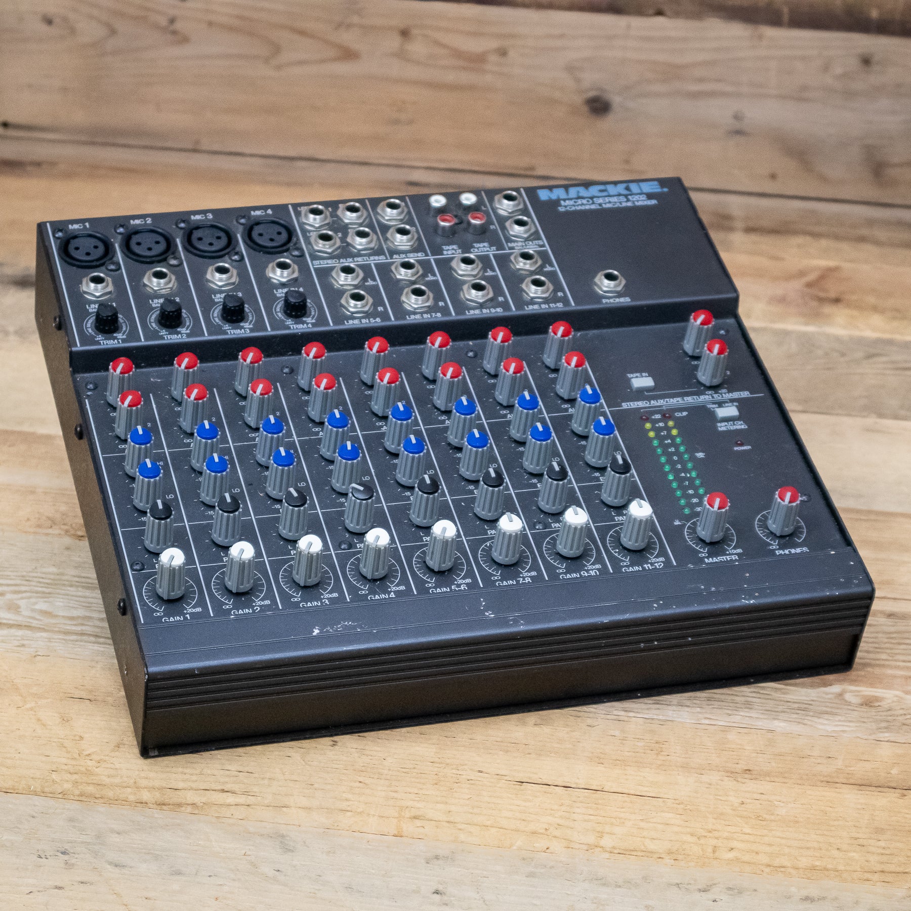 希少 美品 MACKIE Micro Series 1202 初代USA製 Mackie 1202 Micro Series Compact 12-Channel Mixer with Minor Issue