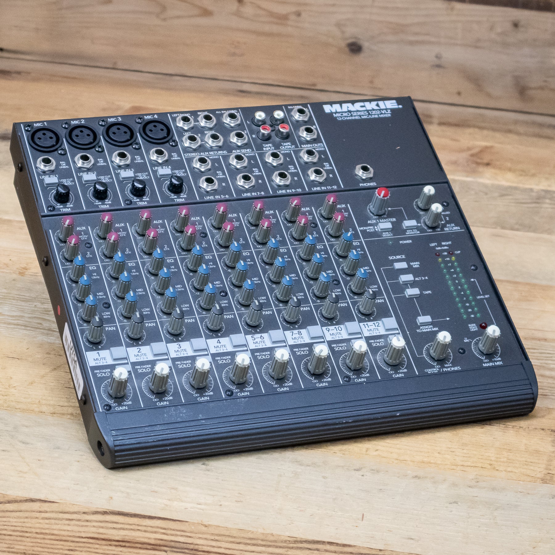 Mackie 1202 VLZ Compact 12-Channel Mixer – Pixel Pro Audio