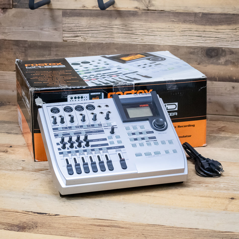 Silver Fostex MR-8HD Digital Multitrack Recorder