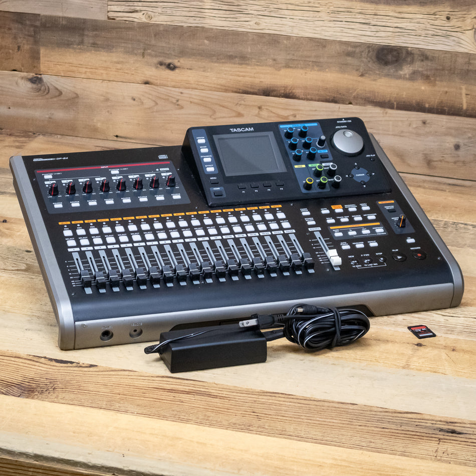 Tascam DP-24 Digital Portastudio Workstation Recorder Rare CD-RW Version