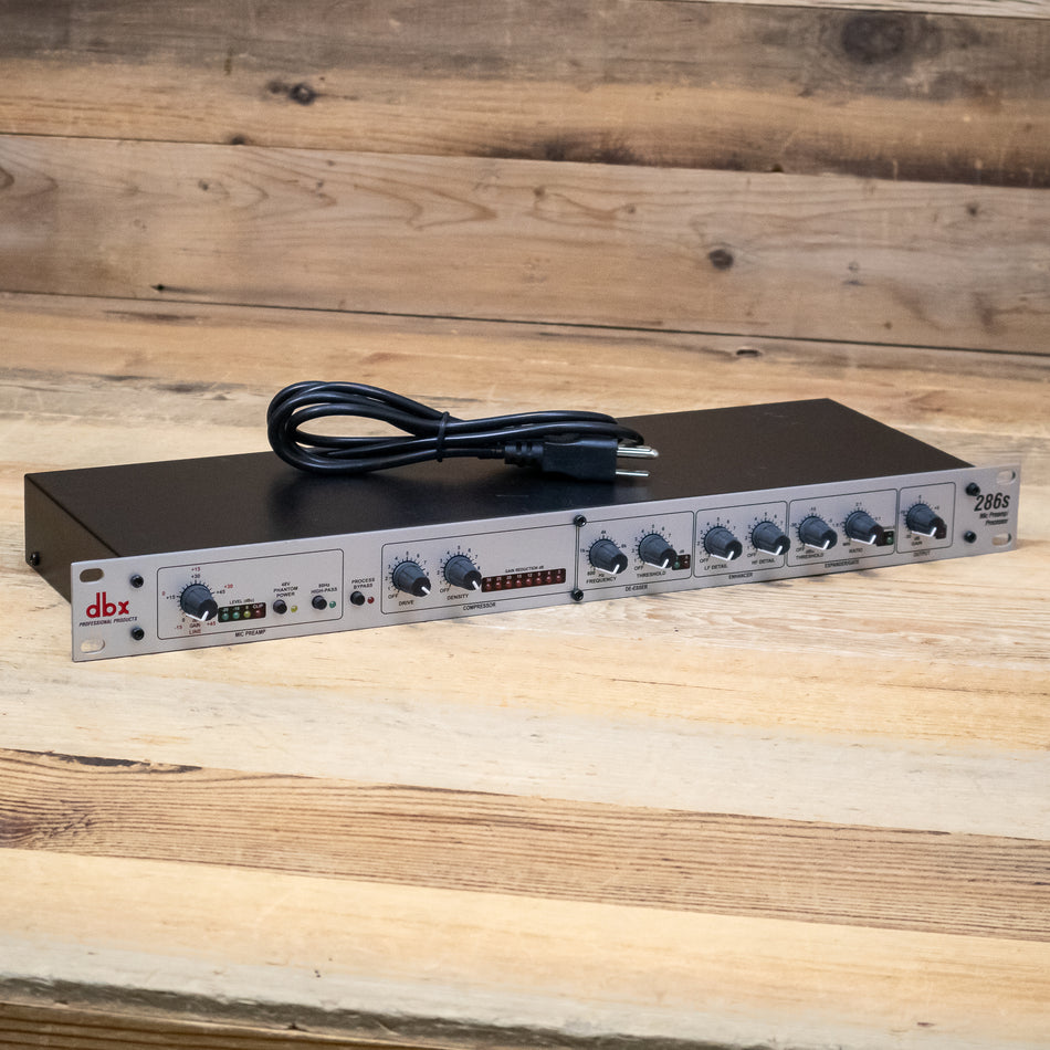 DBX 286S Microphone Preamp Processor Channel Strip