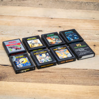 Yars' Revenge, Pac-Man, Warlords, Pole Position, Missile Command, Asteroids, Berzerk, 112 Tele-Games, Space Invaders Game Cartridge LOT for Atari 2600 System