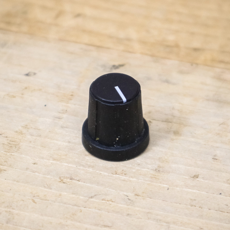 Rane Black Knob with Black Cap for HC-6, PE-15, SM-26