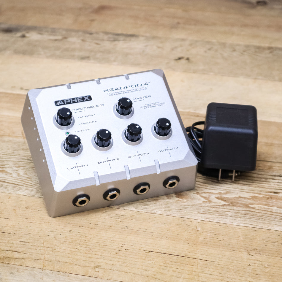 Aphex HeadPod 4 4-Channel High Output Headphone Amplifier UTEK005