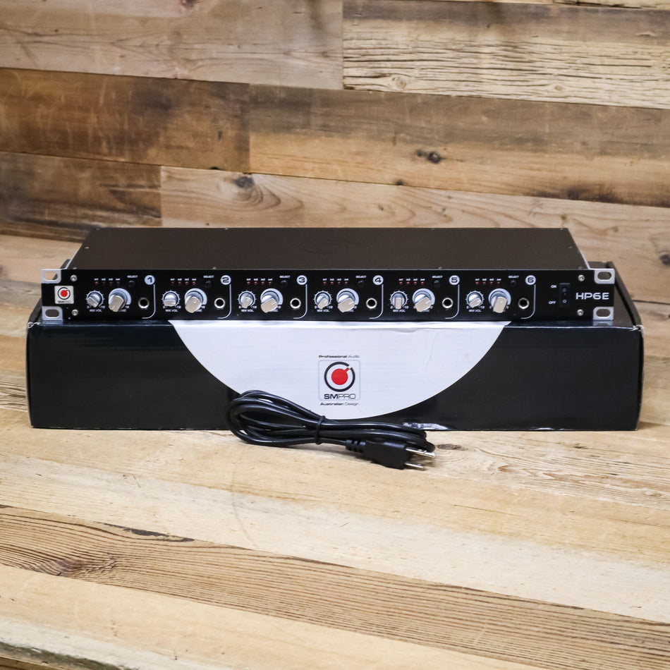SM Pro Audio HP6E (HP-6E) 6-Channel Headphone Amplifier