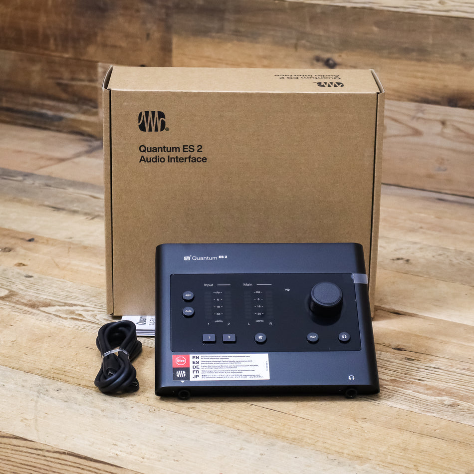 PreSonus Quantum ES 2 USB-C Audio Interface with Studio One Software