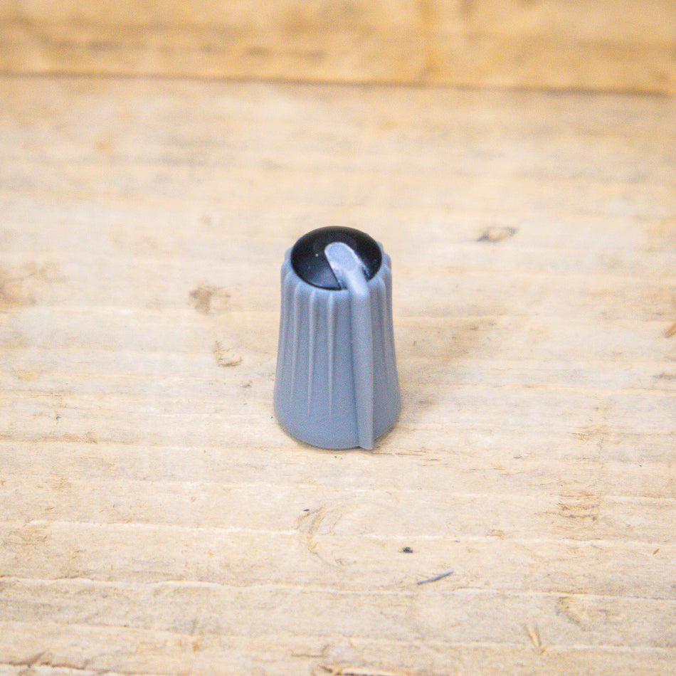 Mackie Black Pan Knob for VLZ3, CFX II, ProFX, Onyx Series Mixers