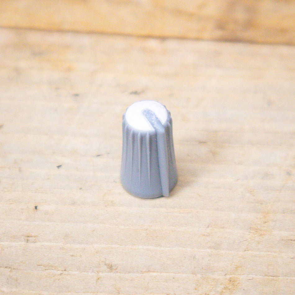 Mackie White Gain Freq Knob for VLZ3, Onyx, ProFX, CFX MKII Series Mixers