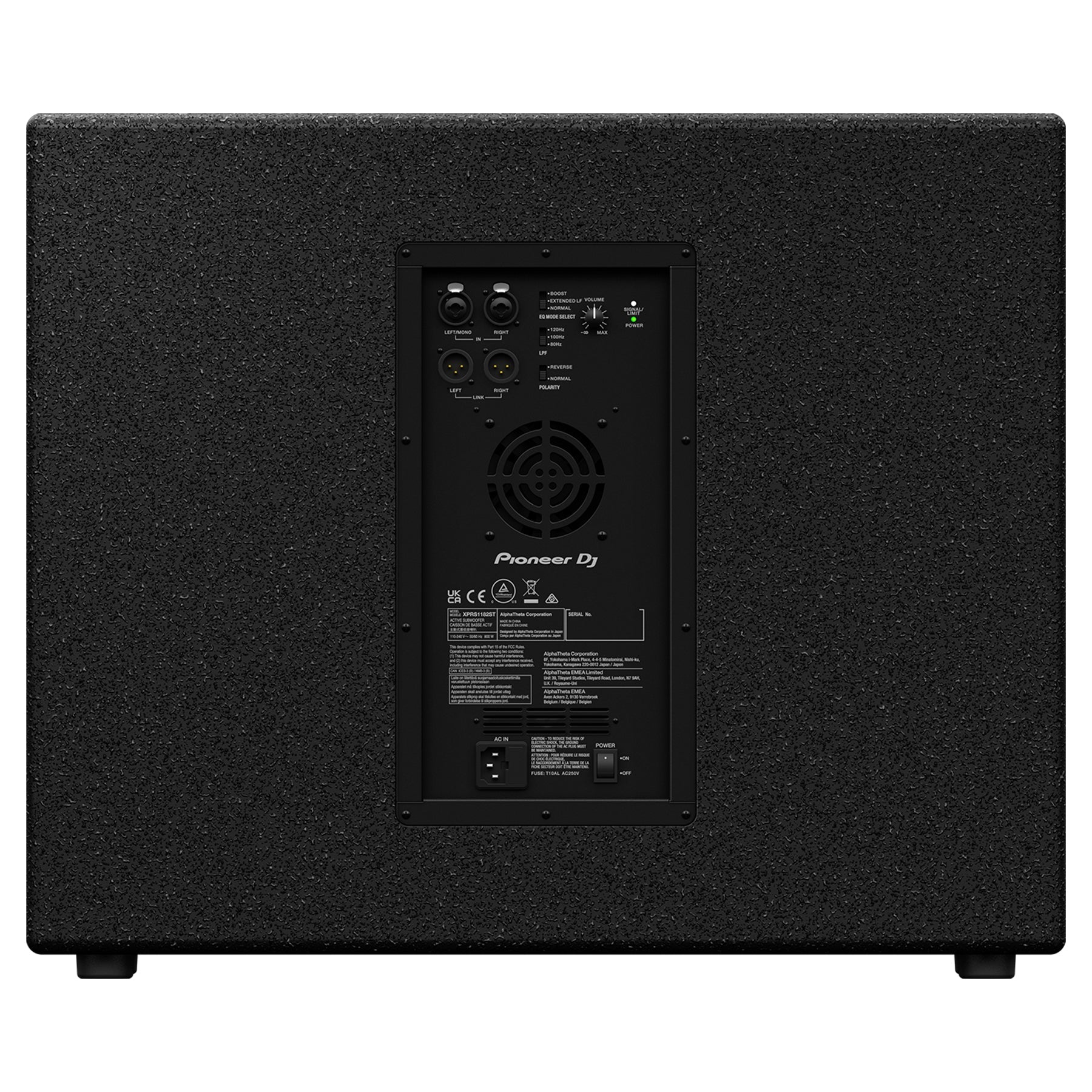 Pioneer DJ XPRS1182ST 18" Active Subwoofer Bundle with Mogami Gold XLR Cables