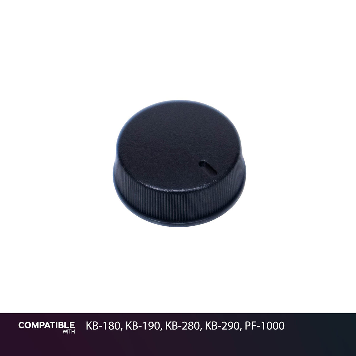 Yamaha Black Master Volume Knob for KB-180, KB-190, KB-280, KB-290, PF-1000