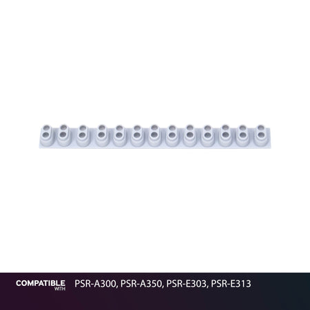 Yamaha 13-Key Rubber Contact Strip for PSR-A300, PSR-A350, PSR-E303, PSR-E313