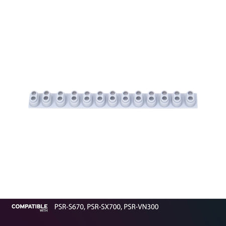 Yamaha 13-Key Rubber Contact Strip for PSR-S670, PSR-SX700, PSR-VN300