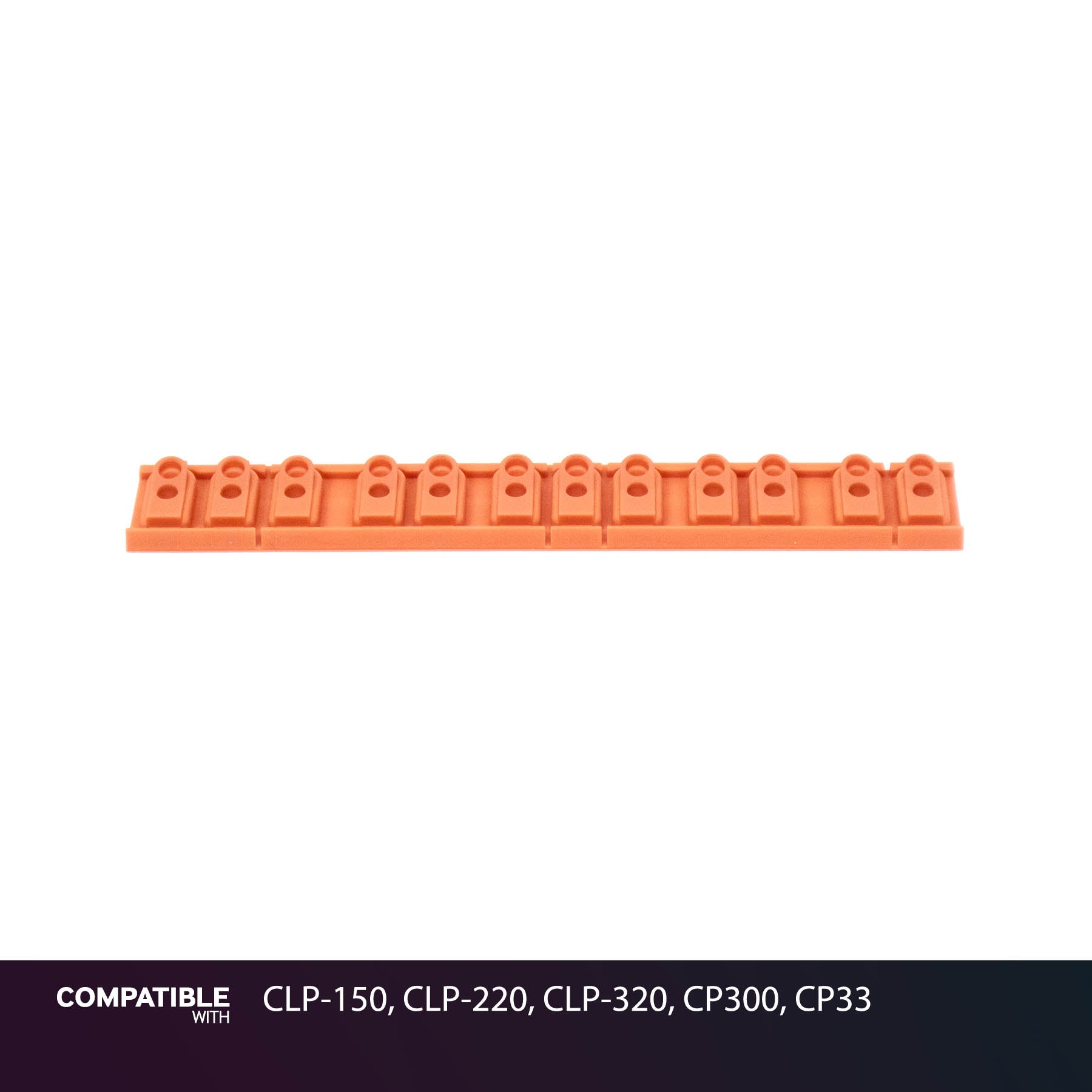 Yamaha 12-Key Rubber Contact Strip for CLP-150, CLP-220, CLP-320, CP300, CP33